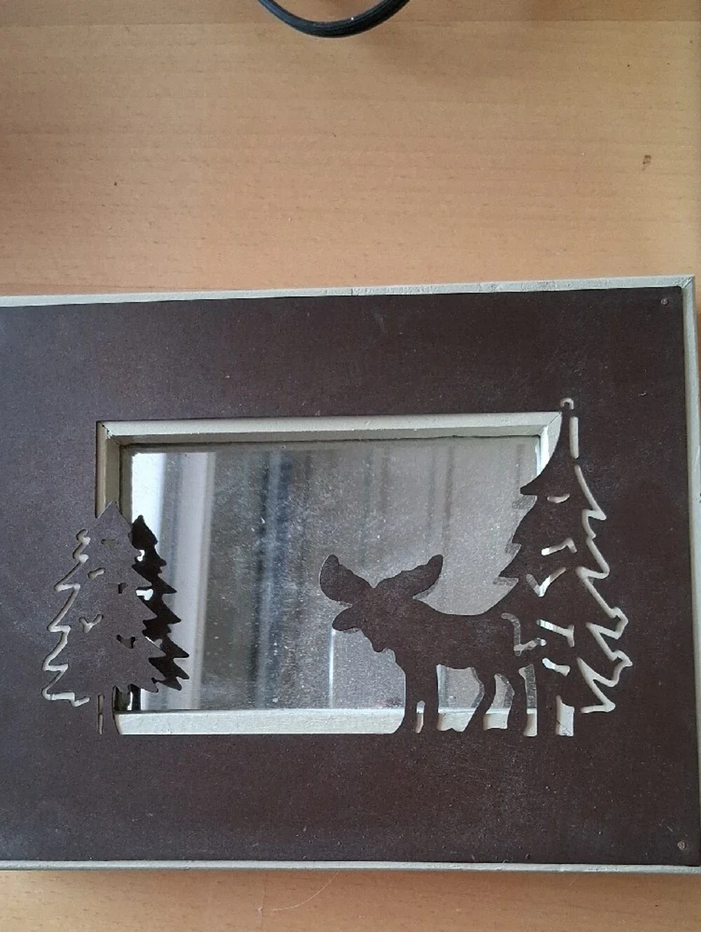 Rust Brown Woodland Cutout Shadow Box Wall Decor Set Of 3
